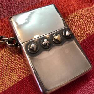 スターリングシルバー　SILVER925 シルバー925ジッポー　silverZippo silver925Zippo オーダーメイドジッポー　カスタムジッポー