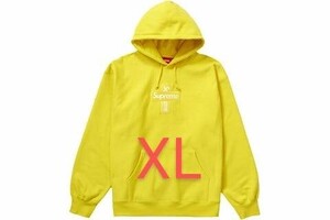 Supreme Cross Box Logo Hooded Sweatshirt