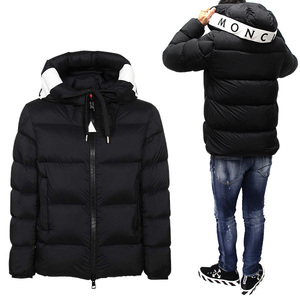 送料無料 MONCLER モンクレール ODART ブラック 1A00059 53333 ダウンジャケット ブルゾン size 1