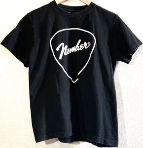 NUMBER（N）INE×TOKYO BASE★Tシャツ★ロゴデザイン★コラボレーション★アーカイブ ナンバーナイン トウキョウベース 定価5,000円 黒 160