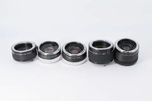 Kマウント？とFDマウントTeleconverter ５点 説明欄に各商品名記載してます #542