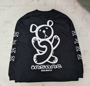 SILAS×INSANE BEAR L/S TEE ロンT ロングスリーブ Tシャツ インセイン サイラス