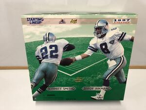 STARTING LINEUP EMMITT SMITH、TROY AIKMAN 1997EDITION スターティングラインナップ エミット スミス、エイクマン フィギュアセット 新品