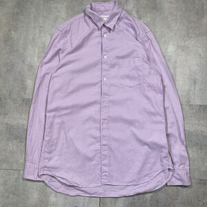 希少 COMME des GARCONS SHIRT コムデギャルソン シャツ ■2002年代 川久保怜 ■製品洗い ■アーガイル 角襟 ■長袖 シャツ ヴィンテージ