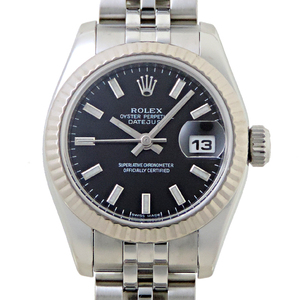 ［飯能本店］ROLEX ロレックス デイトジャスト M番 2007～2008年製 179174 腕時計 レディース DH80640