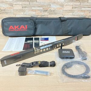 9232　超美品　Akai Pro EWI 5000 黒 ウインドシンセサイザー 電子管楽器 ワイヤレス サウンドエディット イーウィ