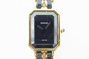 B041-Y12-209◎ CHANEL シャネル プルミエール Mサイズ レディース クォーツ 腕時計 現状品③◎