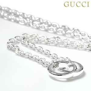 GUCCI グッチ ペンダント GGロゴ ダブルGネックレス シルバー925 190489-j8400-8106 silver925