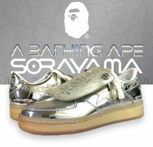 正規品 21SS A BATHING APE x Hajime Sorayama BAPE STA LOW 空山基 ア ベイシング エイプ ハジメ ソラヤマ ベイプスタ メンズ スニーカー