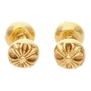 クロムハーツ 22K CUFFLINKS カフスボタン ゴールドカフス 中古 SJ02