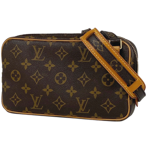 ルイ・ヴィトン Louis Vuitton ポシェット マルリー バンドリエール ショルダーバッグ モノグラム ブラウン M51828 レディース 【中古】