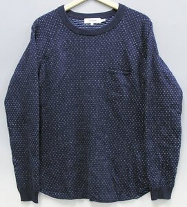 1T3422■nonnative RANCHER SWEATER ANGOLA MIX TACK JACQUARD