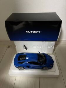 AUTOart オートアート 1/18 LAMBORGHINI AVENTADOR S ランボルギーニ アヴェンタドールS (BLUE) 79134