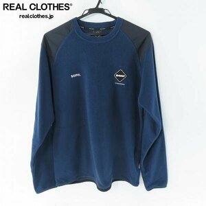 ☆F.C.RealBristol/エフシーレアルブリストル POLARTEC MICRO FLEECE L/S TOP フリース FCRB-192043 L /060