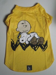 スヌーピー チャーリーブラウン 犬用 Tシャツ ジグザグ (PEANUTS)　送料無料