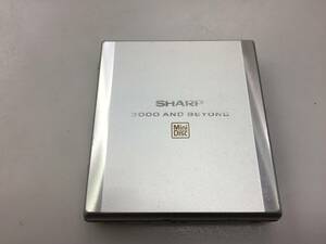 SHARP MDプレーヤー MDウォークマン　MD-ST531-S　中古品2722