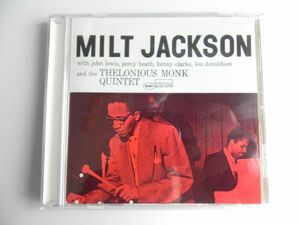 ◆CD【米US盤 /Blue Note】Milt Jackson With John Lewis, Percy Heath, Kenny Clarke, Lou Donaldson And The Thel★CDP 7 81509 2/1994