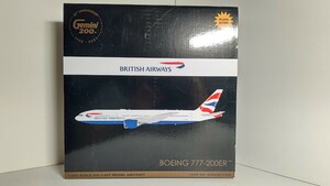 1/200 Gemini200 / BRITISH AIRWAYS ブリティッシュエアウェイズ BOEING 777-200ER FLAPS DOWN 旅客機