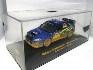 1/43 IXO SUBARU IMPREZA WRC #2 MEXICO Rally 2004 LIMITEDEDITION 082 of 999 スバル インプレッサ WRC 2004 ラリー　ケース未開封