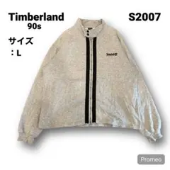 【即購入OK】Timberland 90s スウェットブルゾン サイズL グレー