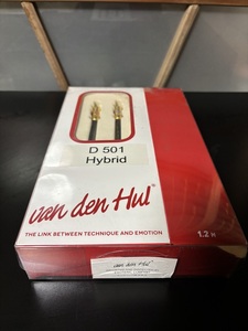 【送料無料】バンデンハル van den Hul フォノケーブル The D-501 Hydrid RCA-RCA 1.2m VH-D501-R12 【新品 未使用品】元箱付き