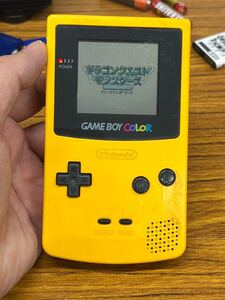 Nintendo 任天堂 ゲームボーイカラー GAMEBOY COLOR ソフト通電通電済み