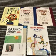 現代文参考書セット