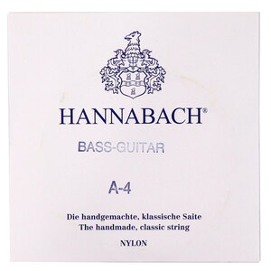 ハナバッハ クラシックギター弦 バラ弦 4弦 1本 HANNABACH BASS-GUITAR 8424MT ギター弦 クラギ弦