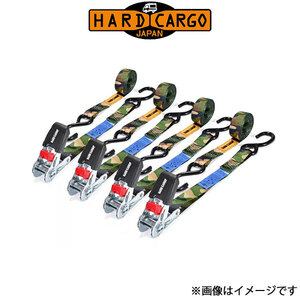 ハードカーゴ ラチェットタイダウン 4本 HARD CARGO