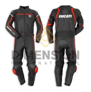 k 海外　限定品 　ドゥカティ・コルセ　Ducati corse Motorbike MotoGP　レーシング　レザースーツ　　サイズ各種 　