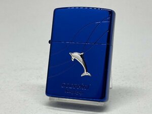 送料無料 ZIPPO[ジッポー]ドルフィンメタル DOLPHIN×METAL /ブルー(1) 2BLM-SDOLPHIN