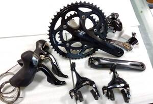 SHIMANO 105 5700 2x10s 機械式コンポーネント5点セット シマノ ST-5700 FC-5750 BR-5700 FD-5700 RD-5700