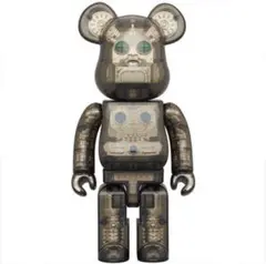 BE@RBRICK HxS 400% CLEAR BLACK 廣田彩玩所