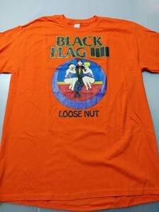 BLACK FLAG Ｔシャツ loose nut オレンジL / circle jerks blast minor threat fugazi bad brains poison idea d.r.i.