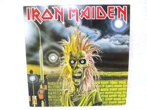 ♪デビューアルバム♪アイアンメイデン 鋼鉄の処女 LP レコード 良盤♪IRON MAIDEN ヘヴィメタル HR/HM ハードロック