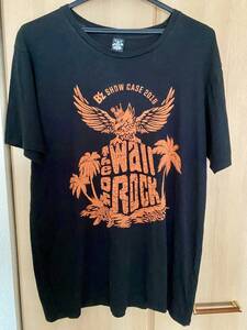 【B’z SHOWCASE 2018】The Wall Of Rock 半袖 Tシャツ Lサイズ ブラック《送料無料》