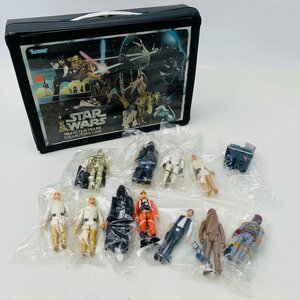 中古品 ケナー スター ウォーズ ミニ アクションフィギュア コレクターズ ケース フィギュア セット Kenner STAR WARS レトロ