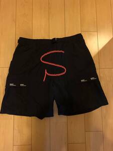 【中古】黒 S / WTAPS TRACKS SHORTS / ダブルタップス 201TQDT-PTM02 トラック　ショーツ wtvua short pant pants