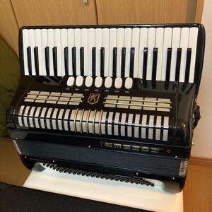 【中古良品】HOHNER verdi III 41鍵盤120ベース 即演奏可 アコーディオン 鍵盤楽器 HOHNER