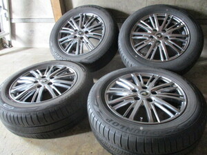 Weds Fang (GM) (16x6,5+53 5H/114,3) バリ溝(DUNLOP ENASAVE RV505) 205/60R16 VOXY ヴォクシー NOAH ノア エスクァイア ステップ WG 他も