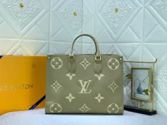 美品 LOUIS VUITTON ルイヴィトン ハンドバッグ オンザゴーmm ルイヴィトン トートバッグ