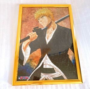 パズル　黒崎一護 BLEACH ジグソーパズル 300ピース ブリーチ 額縁付き のり付け積み 完成品額縁に傷や汚れがございます