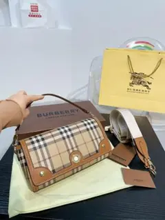 BURBERRY チェック柄 ショルダーバッグ