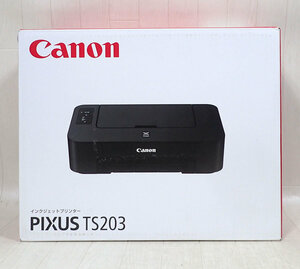 新品 未開封 CANON PIXUS TS203 インクジェットプリンター キャノン ピクサス