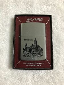 ZIPPO ジッポー ジッポ オイルライター DRAKE WELL ドレーク油田　ビンテージ　ヴィンテージ 1959年製　超希少品