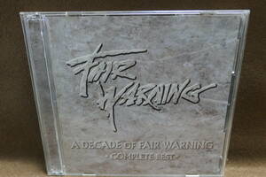 ●送料無料●中古CD● 2CD / フェア・ウォーニング / FAIR WARNING / A Decade Of Fair Warning - Complete Best