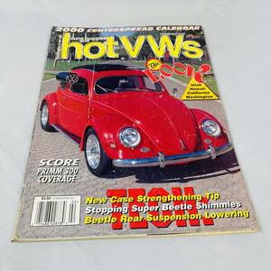 雑誌 洋書 hot VWs 2000年2月 空冷 VW BUG 空冷ワーゲン 空冷VW 空冷ビートル バス ワーゲンバス ビートル カルマン キャルルック 当時物