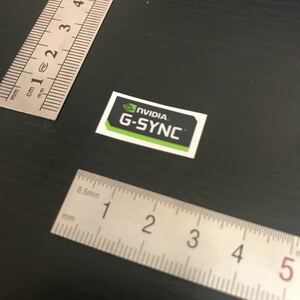 NVIDIA G-SYNC パソコンエンブレムシール@2051