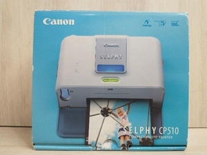 【現状品】 コンパクトフォトプリンター Canon キャノン SELPHY CP510 動作未確認