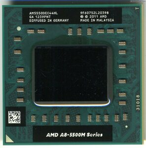 AMD A8-5550M 2.1GHz 35W 515MHz DDR3-1600 Socket FS1r2